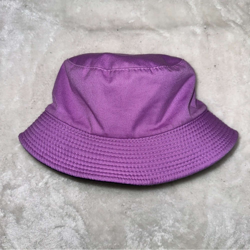 Y2K Nike Apex Reversible Black and Purple Bucket Hat - Picture 5 of 6